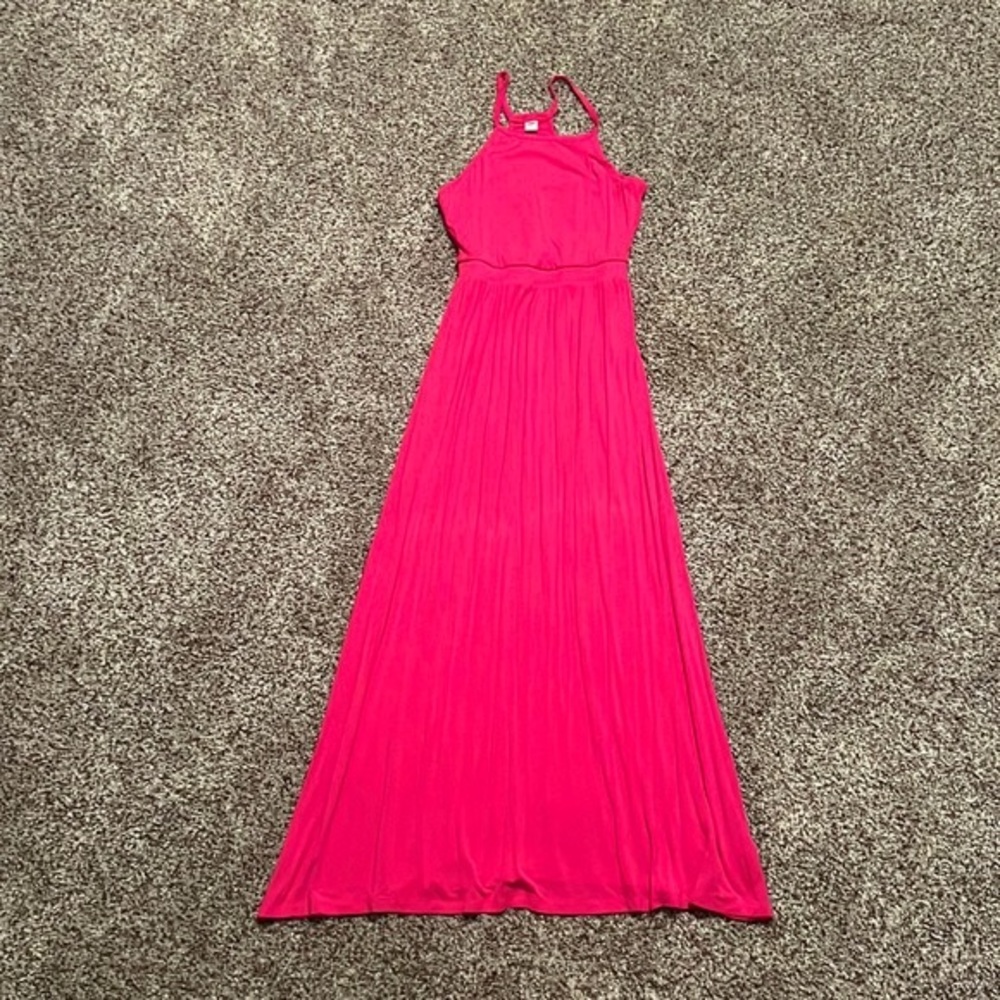 Old Navy pink maxi dress